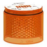 Rotating Orange Colored lens