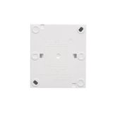 Double socket outlet with earthing IP44 version and shutters - flap in colour of the cover, 16A, quick connection, black matt