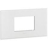 Arteor Surround Plate Shaver Socket/3 Module Square White