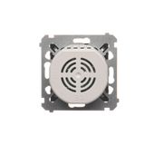Temperature regulator with inner detector, black matt