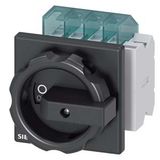 SENTRON, 3LD switch disconnector, main control switch, 4-pole, Iu: 16 A
