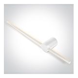 65148B/W/W WHITE 15W WALL LIGHT WW IP20 230V