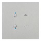 Art d'Arnould universe Epure control for MyHOME_Up shutters - satin steel