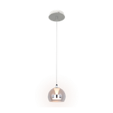 Flynt LED pendant 1-pc chrome