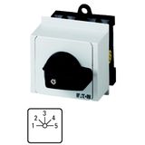 T0-3-8232/IVS Step switches, T0, 20 A, service distribution board mounting, 3 contact unit(s), Contacts: 5, 45 °, maintained, Without 0 (Off) position, 1-5, Design