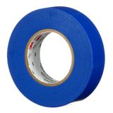 3M™ Temflex™ Vinyl Electrical Tape 165, Blue, 19 mm x 25 m, 100 Rolls/