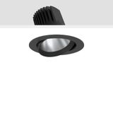 RONDOS maxi, 35 W, 4300 lm, 930, black, DALI Recessed projectors, D 17