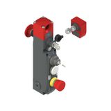 NG series safety switch with lock and integrated control devices, with actuator