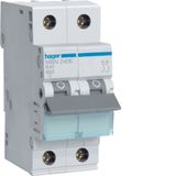 MCB 2P 6kA B-40A 2M