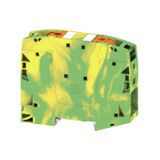 PE terminal, PUSH IN, 50 mm², Green/yellow