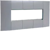 TEHALIT LFF FRONT SUPPORT GALLERY 6 ST. 110x40/60mm ALUMINUM
