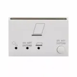 Internal transponder reader with card holder - MIFARE - 3 modules - Domus series