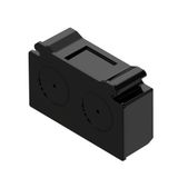 EASYLIGHT EC BK End Cap black