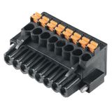 PCB plug-in connector, female plug, 5.08 mm, Number of poles: 8, 90°, PUSH IN with actuator, Clamping range, max. : 3.31 mm², Box