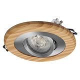 DECOR SPOT WOOD BRIGHT 4.5W GU10 OSRAM