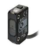 Photoelectric sensor, rectangular housing, plastic body, infrared lase E3AS0027F