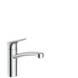 Logis 160 kitchen mixer with swivel spout, chrome