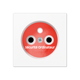 Cover for socket, French/Belgian system A1521FKIWWPL-5