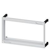 ALPHA 400/630 DIN, assembly kit for SR60 busbar N-system 60 mm, 3-pole