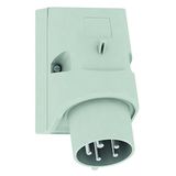 TCD 1h 32A 5P >50V IP44 126x83 Gr QC Ni