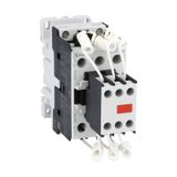 Contactor for power factor correction with AC control circuit, including limiting resistors, maximum IEC operational power 400V = 30kvar, coil 48VAC 60Hz