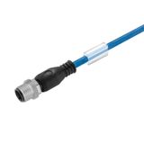 Sensor-actuator Cable, M12, Number of poles: 2, 5 m, pin, straight, LE