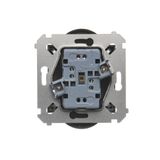 Single socket outlet with Schuko earthing, with shutters, 16A, black matt