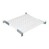 19" Shelf Fix, up to 50kg Load, D=370mm, 1U, RAL7035