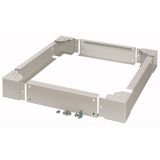 XLSPH1653 Plinth H=100mm, W=650mm, D=300mm, grey