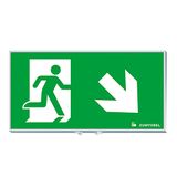 PURESIGN 150 MSW/MRW SP1-E002-DR ERI SR - Escape sign