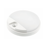 LED luminaire TULON with motion sensor, 15 W, 1350 lm, 4000K, AC220-240V, IP54, round, white