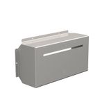 Rain hood (Housing), Sun cover, 441 x 224.5 x 136.5 mm, Stainless stee