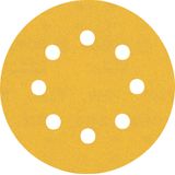 EXPERT C47 Sandpaper with 8 holes for Random Orbital Sanders 115 mm, G 24 5-pc