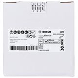 X-LOCK Fibre sanding discs, Ø115mm, G 100, R444, Expert for Metal, 1pcs