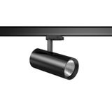 DEECOS S mini, 20 W, 2550 lm, 930, black, on/off Surface mounted proje