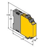 Analog Signal Isolator 1-channel   IM35-11EX-HI/24VDC