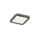 HUE SQ 9 recessed black chrome 230V LED 6W 3000K
