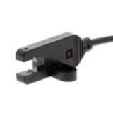Photomicro sensor, slim, 5mm slot, T-shaped, indicator incident light EESX1628M