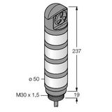 LED Signal Light Tower Light   TL50BLZGBY2R1ALS3C