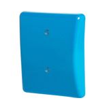 Blue mushroom button for palm switch