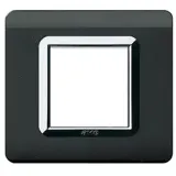 44 MOULDED FR.PLATE POLISH.BLACK 2M
