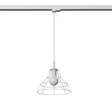 HANGING LAMP 3 PHASE ANATA WHITE E27