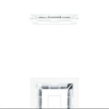PANOS INF DEKOGLAS AM Q190 H - Decorative glass attachment