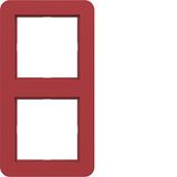 Double cover frame, C.1, glossy red