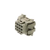 PCB plug-in connector, female plug, 5.00 mm, Number of poles: 12, 180°, Crimp connection, Clamping range, max. : 3.31 mm², Box