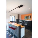NUMINOS® S 48V TRACK DALI, pendant light, black / white, 16W, 1120lm, 3000K, CRI90, 55°