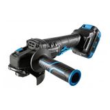 CORDLESS BRUSHLESS ANGEL GRINDER 125 MM 18V WITH PADDLE SWITCH + 2xBATTERY PACK 4.0 18V + CHARGER 4A 18V + BMC
