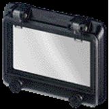 Window for 6 modules, completely black