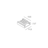 STRIP LED: CONNET. 2 STRIP RGB 10PZ