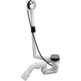Bath siphon Multiplex with cable 40/50x725mm, chrome